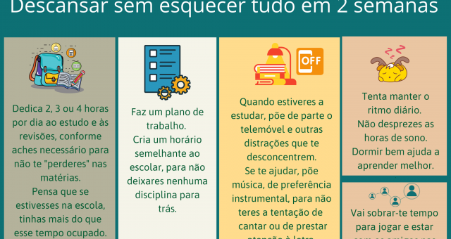 Sugestões para a interrupção letiva…