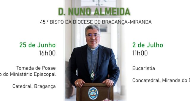 D. Nuno Almeida I 45.º Bispo de Bragança-Miranda