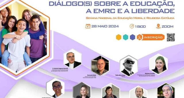 Webinar “Diálogo(s) sobre a Educação, EMRC e a Liberdade”Webinar