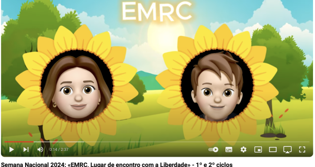 Vídeo Semana Nacional da EMRC 2024                       1.º e 2.º Ciclos